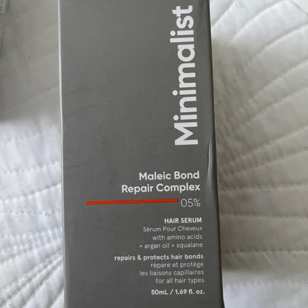 Minimalist Maleic Bond Repair Complex Hair Serum